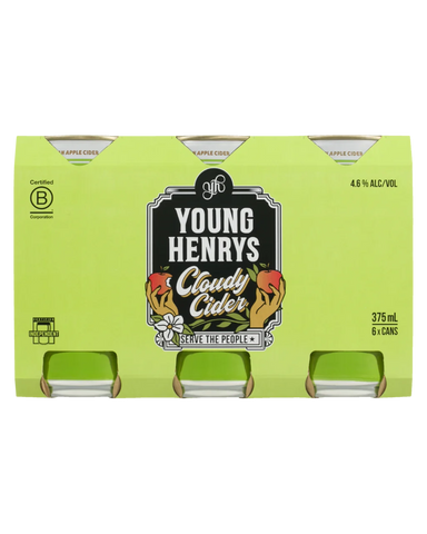 Young Henry’s Cloudy Cider 375Ml