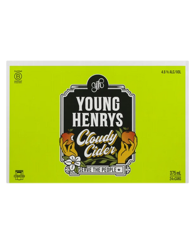 Young Henry’s Cloudy Cider 375Ml