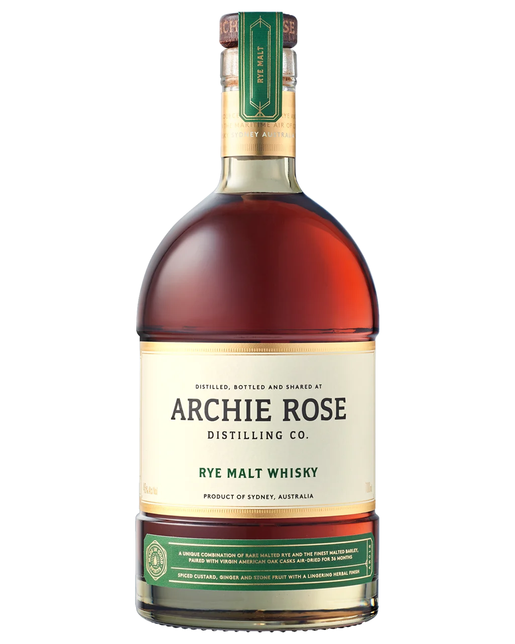 Archie Rose Rye Malt Australia Whiskey 700ml